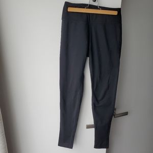 Black fleece lined leggings size S